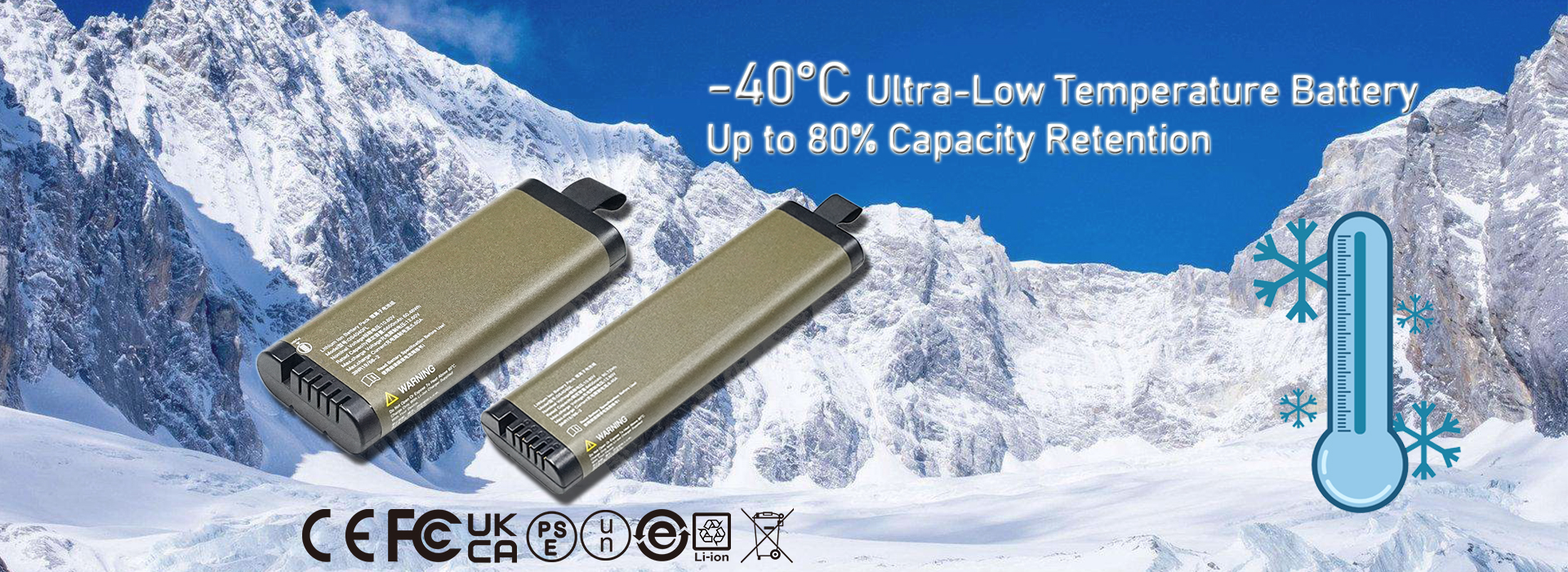 Low Temperature Lithium-ion Battery Pack
